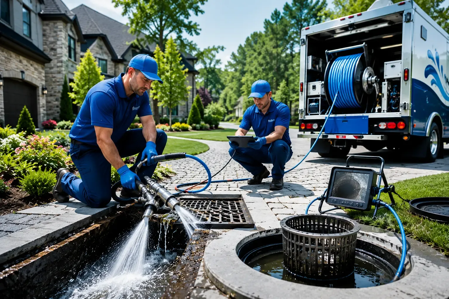 Local outdoor drain cleaning professionals in Pounding Mill, VA